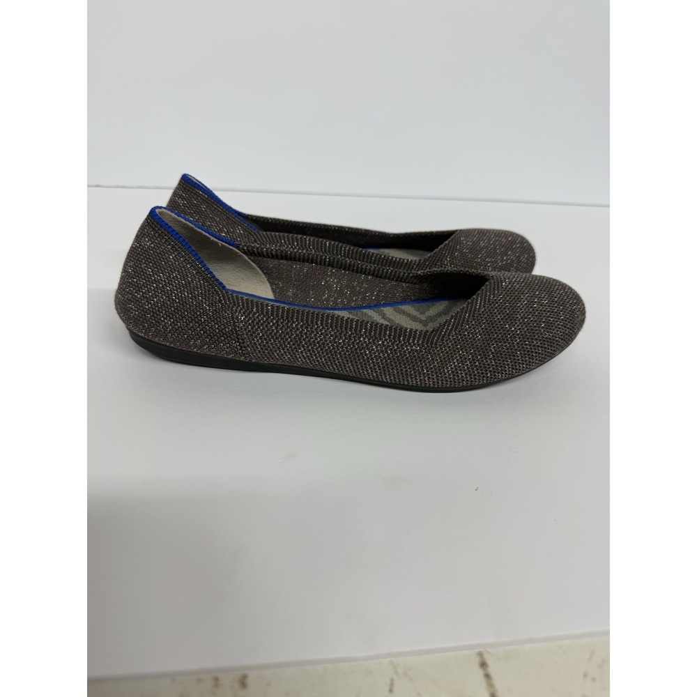 RETIRED Rothy's flats in twilight metallic Size 7 Ballet Flats